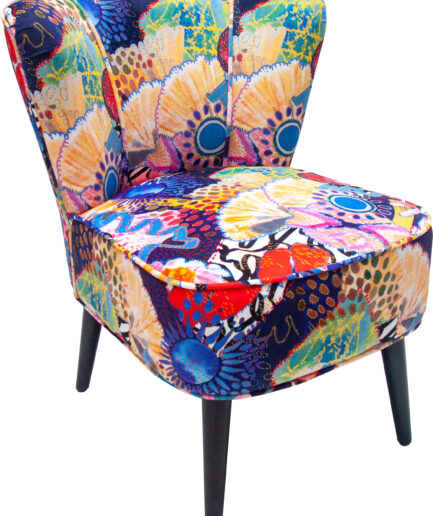 Fauteuil Gatsby Fleurs Kimono