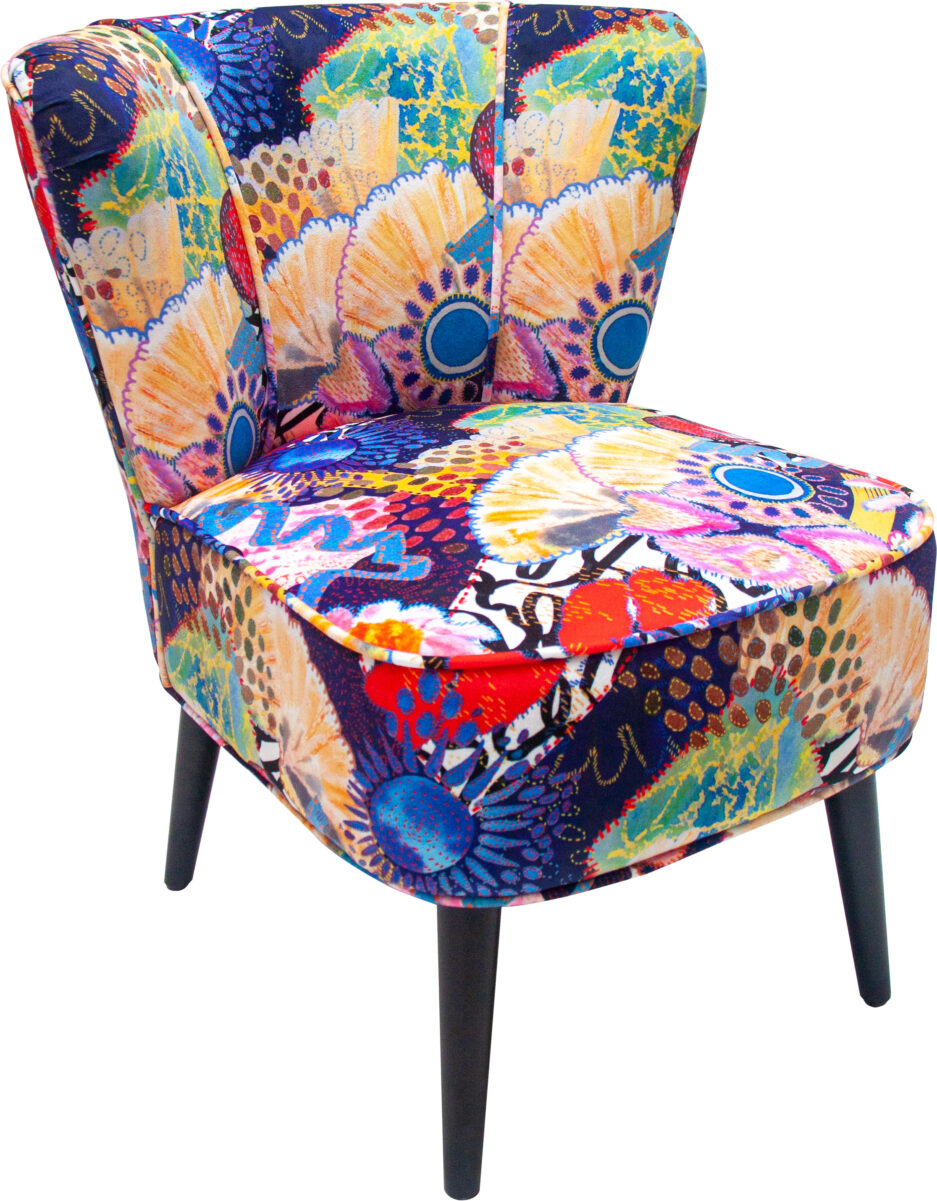 Fauteuil Gatsby Fleurs Kimono