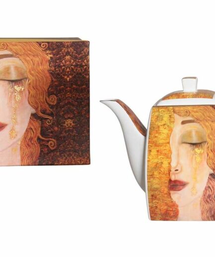 Cafetière Le Baiser d'après Klimt